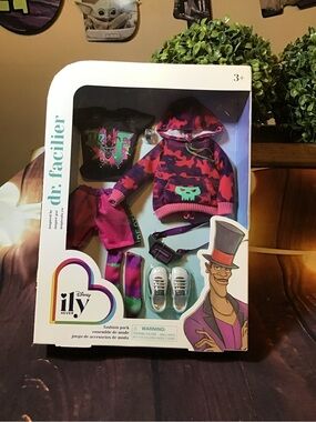 Disney parks ily 4ever Dr. Facilier fashion pack -New